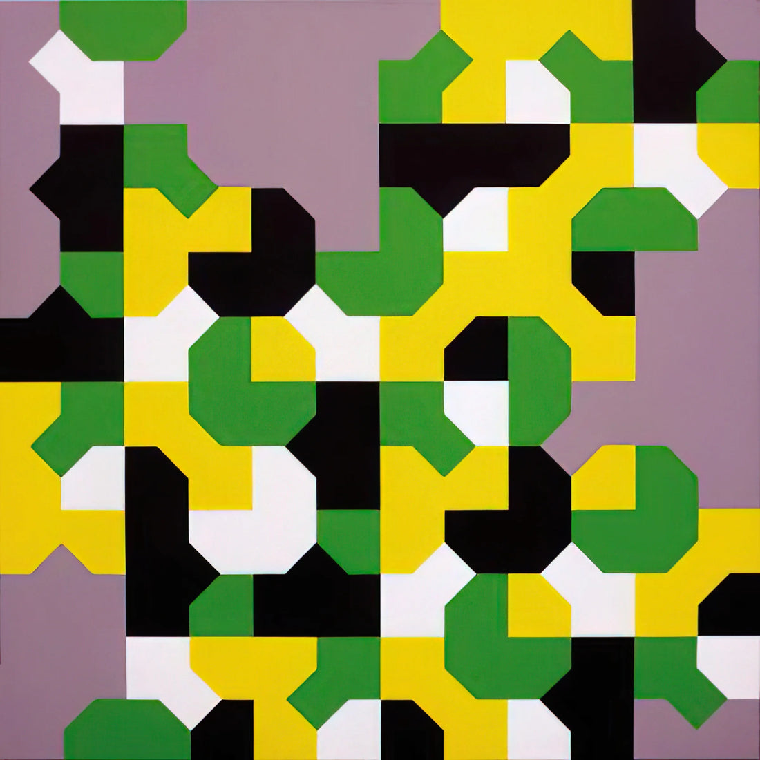 Bruno Munari Roses in the Salad: The Playful Genius of an Italian Master - Curva di Peano - 1991 by Bruno Munari