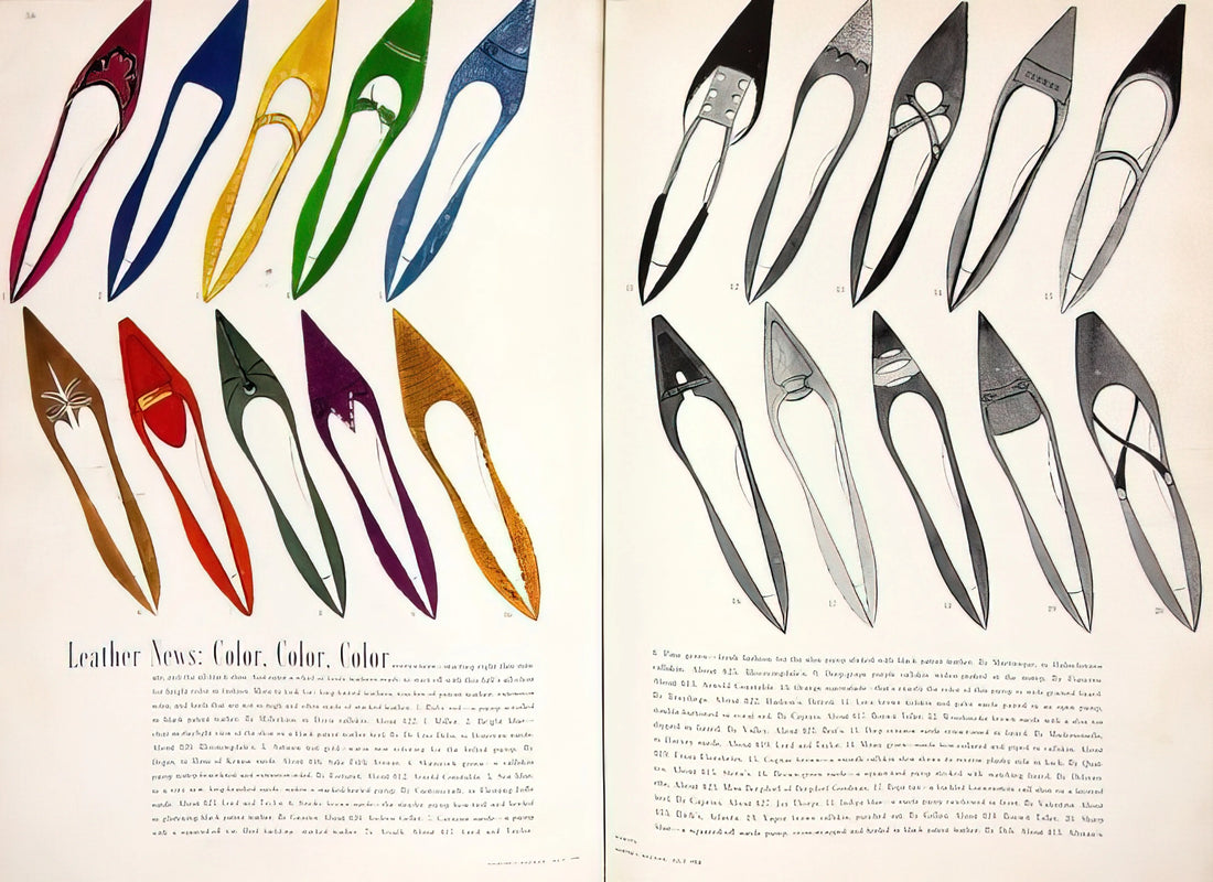 Campbell's Soup Canvas Art: Andy Warhol's Pop Revolution in Your Home - Shoe Advertisement for I.Miller  Harper's Bazzar  by Andy Warhol