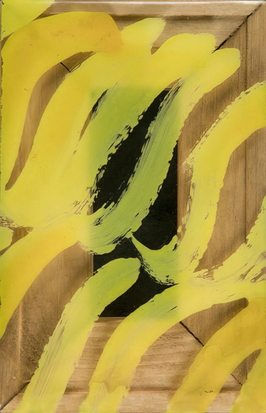 Carla Accardi Canvas: The Radical Vision of Italy's Post-War Avant-Garde - Giallo - 1969 by Carla Accardi