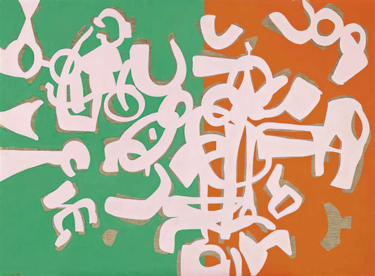 Carla Accardi Paintings: The Revolutionary Language of Forme-Femme - Apparenti tinte - 1990 by Carla Accardi