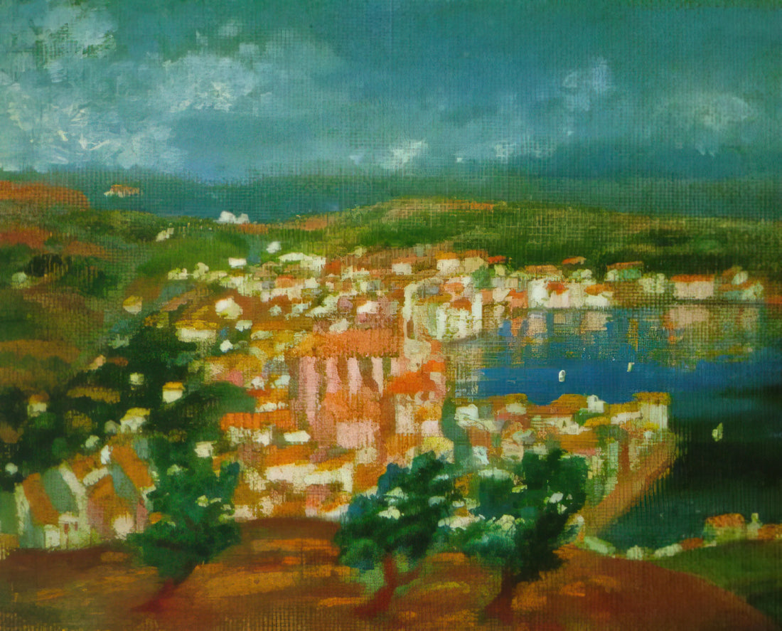 Casa Salvador Dalí: The Surrealist's Catalonian Home and Artistic Sanctuary - LANDSCAPE NEAR CADAQUES 1921 1 by Salvador Dali