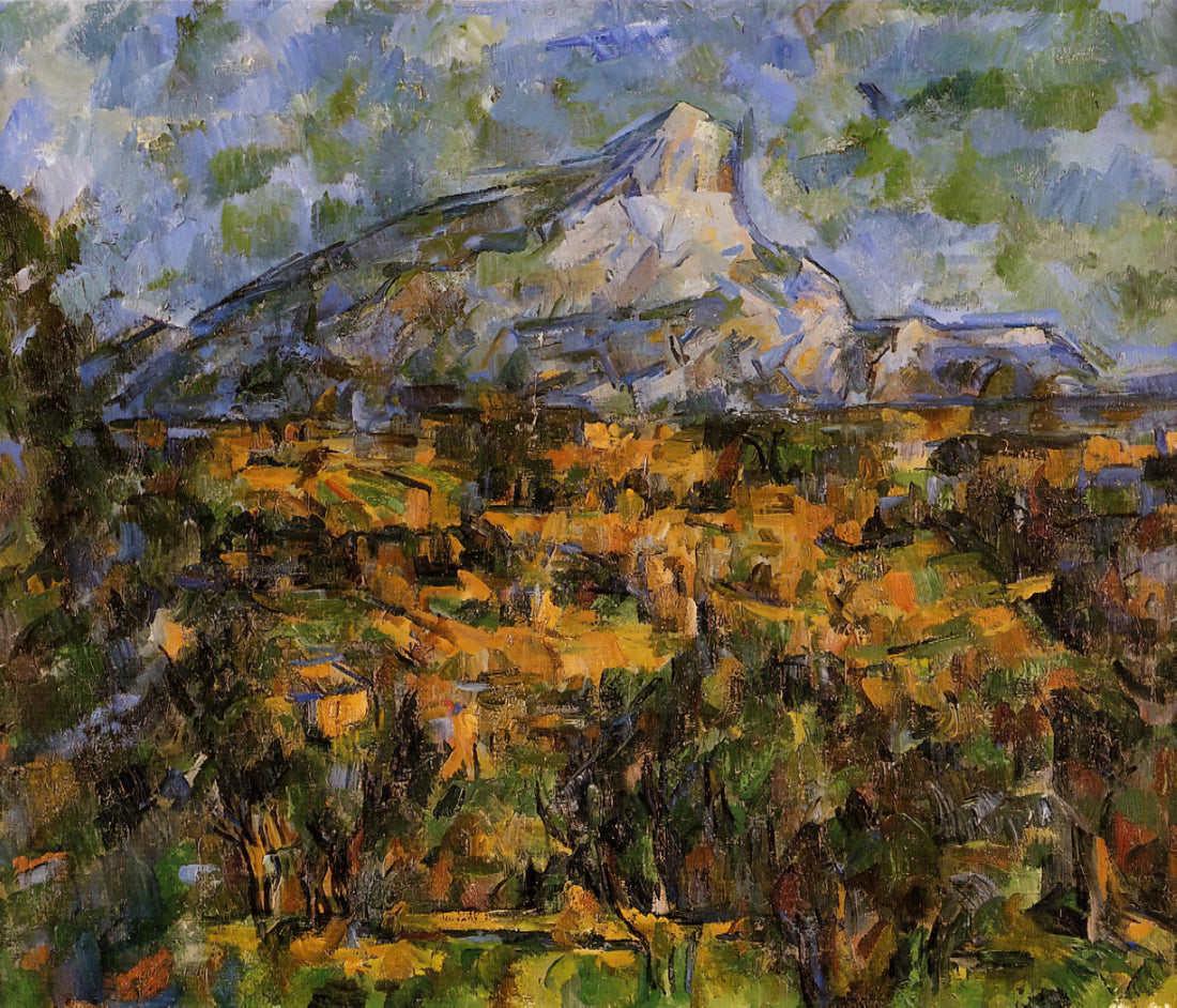 Cezanne Compotier: The Still Life That Transformed Modern Art - Mont Sainte-Victoire Seen from les Lauves by Paul Cézanne