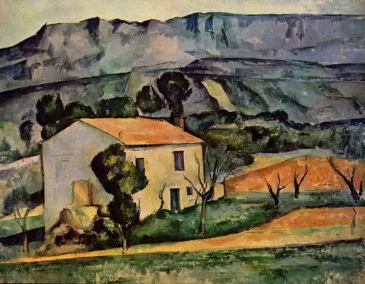 Cézanne and Vollard: The Revolutionary Partnership That Changed Modern Art - Houses in Provence, near Gardanne by Paul Cézanne