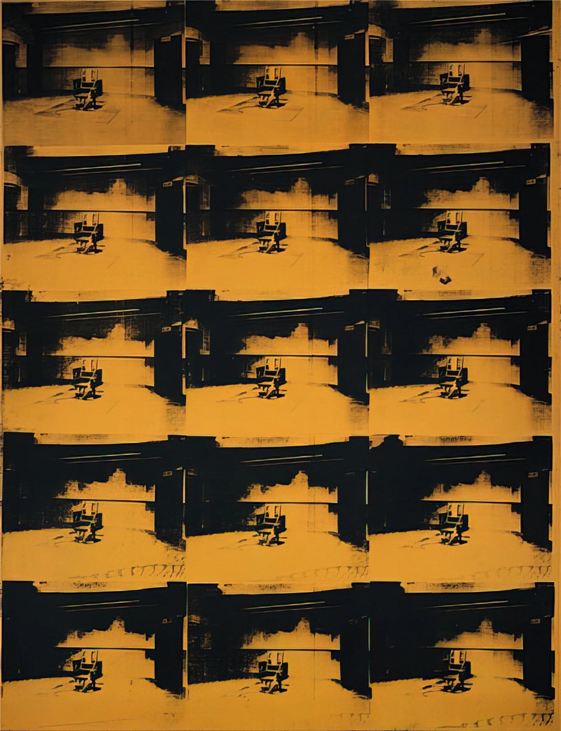 Chanel Warhol Print: The Iconic Fusion of Fashion and Pop Art - Orange Disaster by Andy Warhol