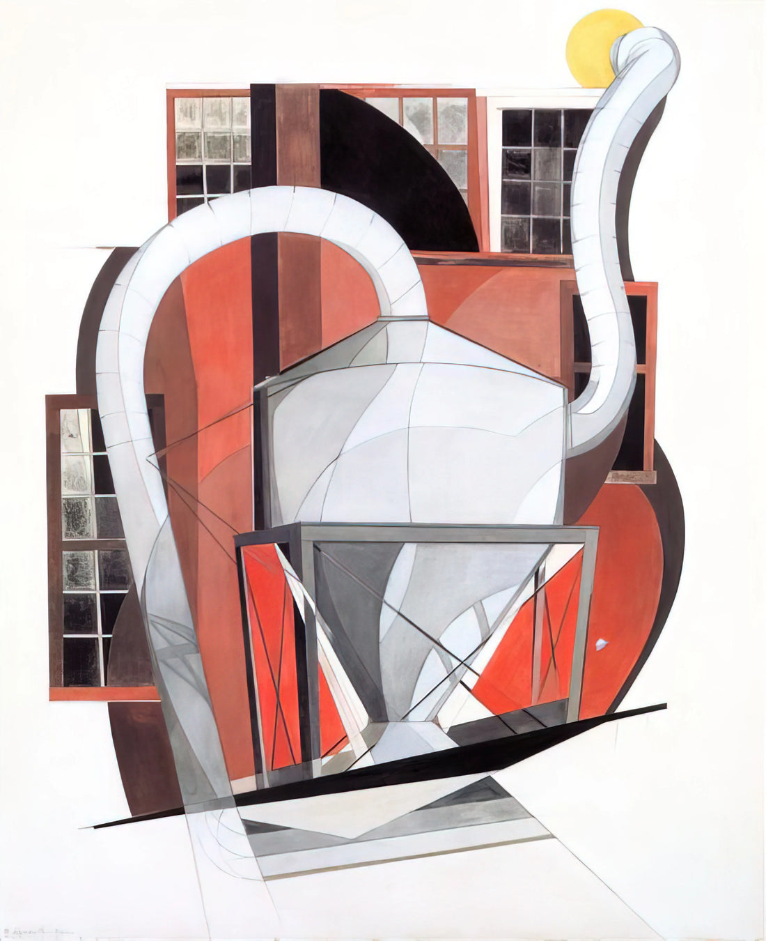 Charles Demuth: Precisionist Visionary of American Modernism - Machinery - 1920 by Charles Demuth