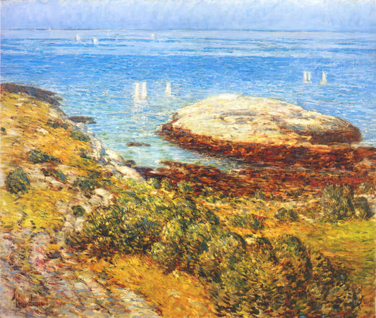 Childe Hassam Etchings: The American Impressionist's Printmaking Legacy - Early morning calm by Childe Hassam
