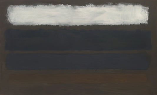 Chopper Reid Paintings: The Raw Power of Australian Urban Expressionism - No. 14 Horizontals, White over Darks - 1961 by Mark Rothko