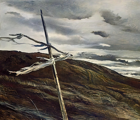 Christina Olson: Her World Beyond the Canvas and the Legacy of Wyeth's Muse - DODGES RIDGE 1947 by Andrew Wyeth