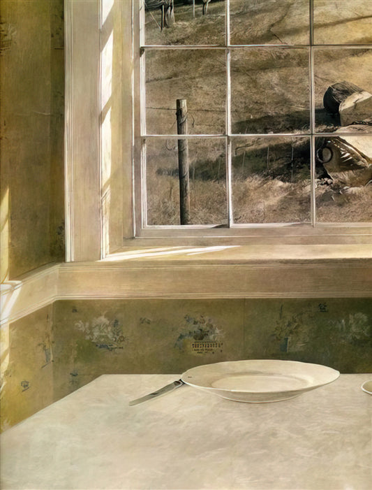 Christina's World Canvas Print: Andrew Wyeth's Masterpiece in Modern Reproduction - GROUNDHOG DAY by Andrew Wyeth