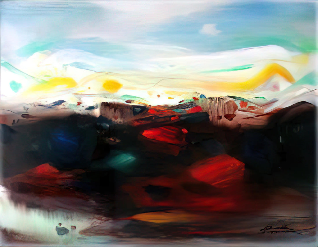 Chu Teh Chun Reproductions: A Guide to Collecting the Master's Abstract Ink Paintings - UNTITLED 2007 by Chu teh Chun