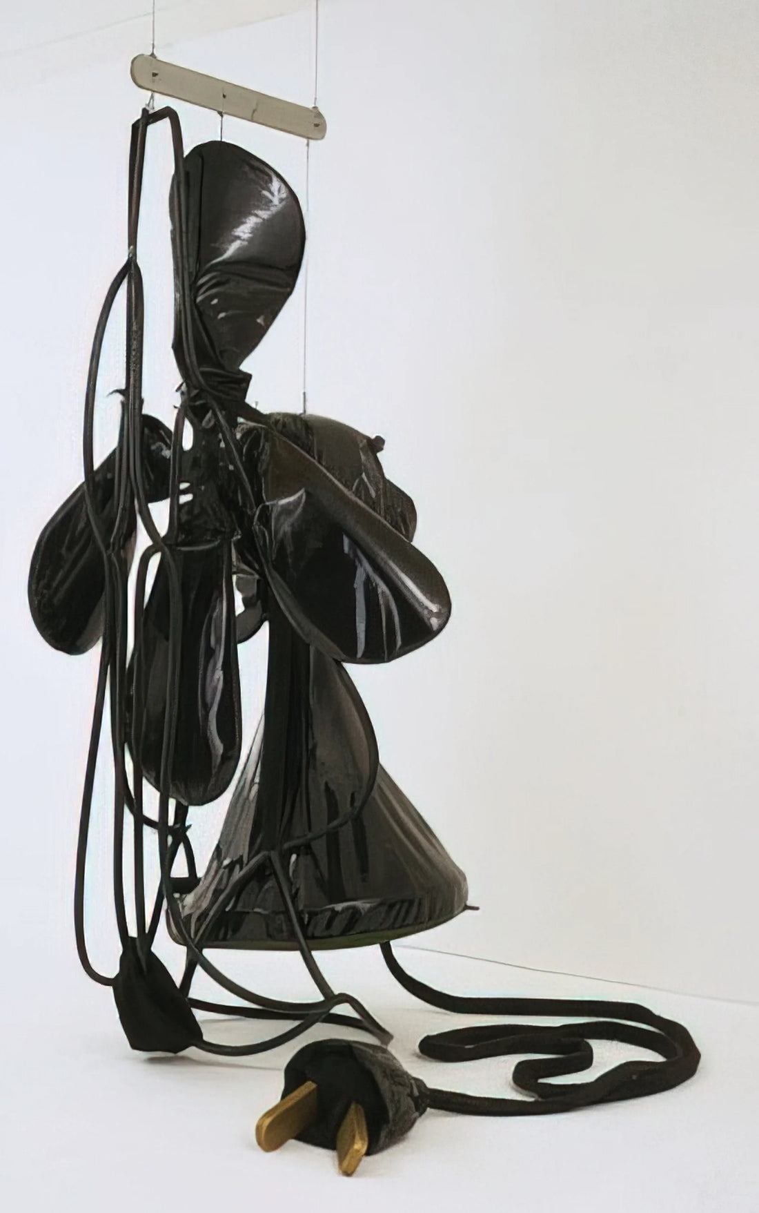 Claes Oldenburg's First Sculpture: The Foundational Work That Launched Pop Art's Monumental Revolution - GIANT SOFT FAN 1967 by Claes Oldenburg