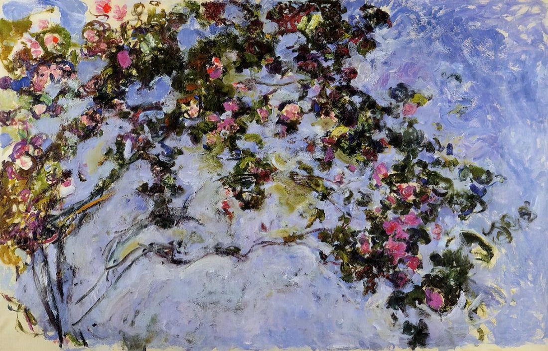 Claude Monet Art Posters: Capturing Impressionism's Light for Your Home - The Rose Bush by claude monet