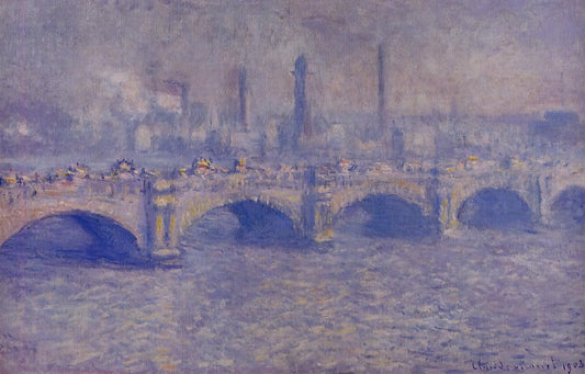 Claude Monet Parliament: The Artist's London Series and Its Place in Impressionism - Waterloo Bridge, Sunlight Effect by claude monet