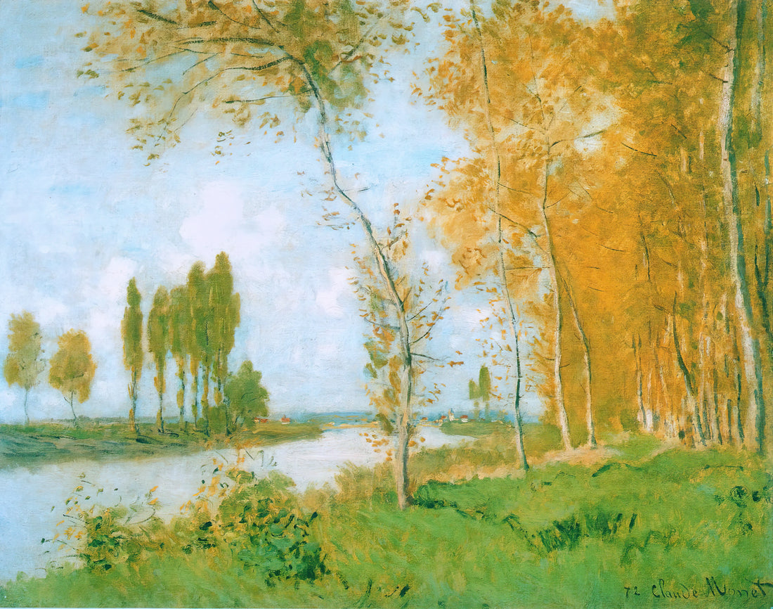 Claude Monet Poster Prints: Bringing Impressionist Mastery to Your Space - The Spring in Argentuil by claude monet