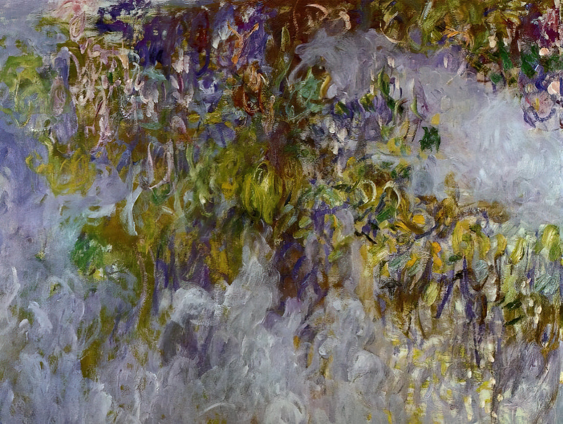 Claude Monet Prints on Amazon: A Collector's Guide to Authenticity, Quality & Value - Wisteria left half by claude monet