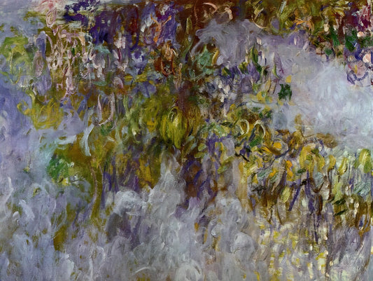 Claude Monet Prints on Amazon: A Collector's Guide to Authenticity, Quality & Value - Wisteria left half by claude monet