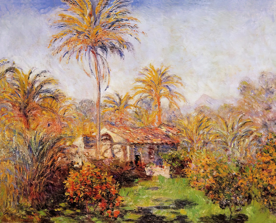 Claude Monet Regattas at Argenteuil: A Masterpiece of Light, Water, and Modernity - Small Country Farm in Bordighera by claude monet
