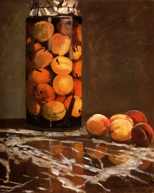 Claude Monet's Houses of Parliament: A Masterpiece of Light, Atmosphere, and Modern Vision - Jar Of Peaches by claude monet