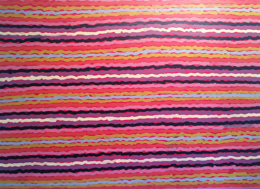 Clifford Possum Artwork: The Legacy of an Australian Aboriginal Master - Spear Dreaming, South of Naperby - 1995 by Clifford Possum Tjapaltjarri