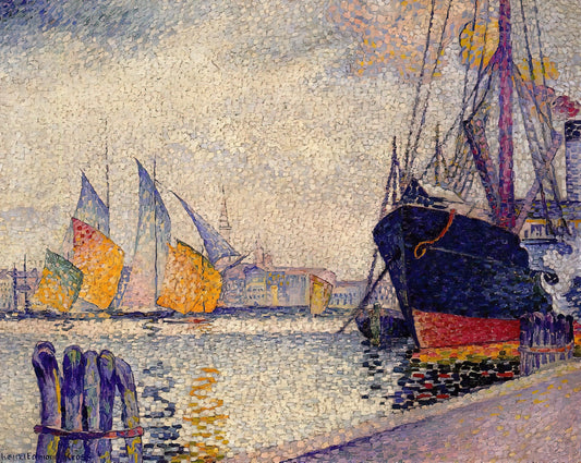 Color and Light: The Neo-Impressionist Vision of Henri-Edmond Cross - Canal de la Guidecca, Venice by Henri-Edmond Cross