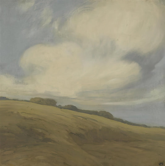Conceição Martinez: The Overlooked Muse and Artistic Collaborator in Tonalism - Clouds over a California hillside - Tonalism by Xavier Martinez