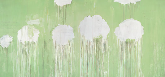 Cy Twombly at Tate Modern: A Journey Through Myth, Memory, and Mark-Making - Untitled,  Peony Blossom Painting  by Cy Twombly