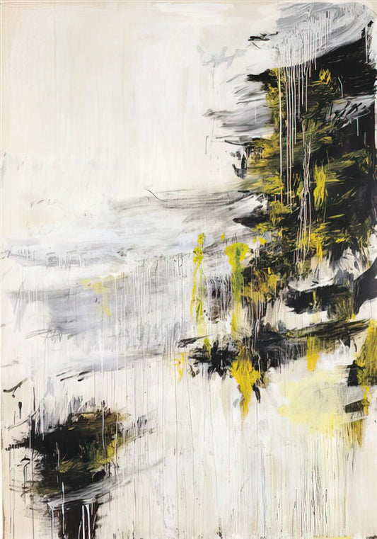 Cy Twombly's Homes and Studios: The Private Sanctuaries That Shaped an Artistic Vision - Quattro Stagioni II. Inverno by Cy Twombly