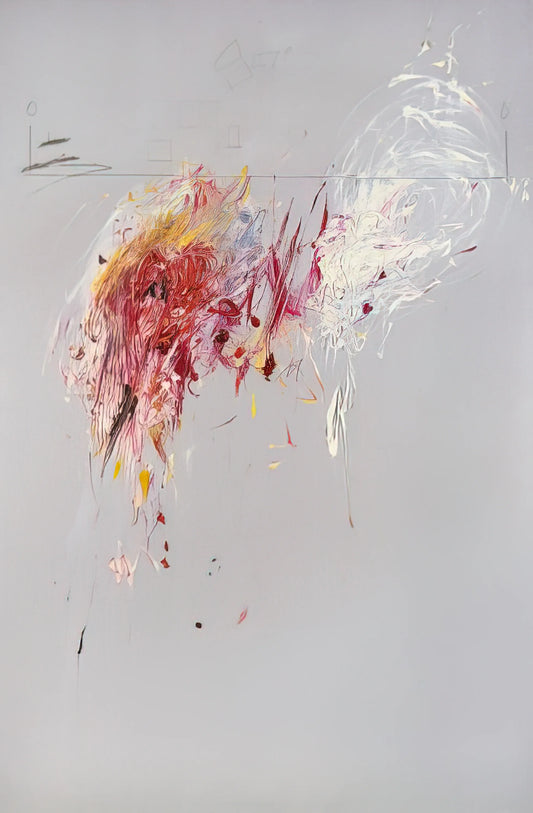 Cy Twombly's Poems to the Sea: Deciphering the Artist's Lyrical Abstraction - Nine Discourses on Commodus, Part V by Cy Twombly