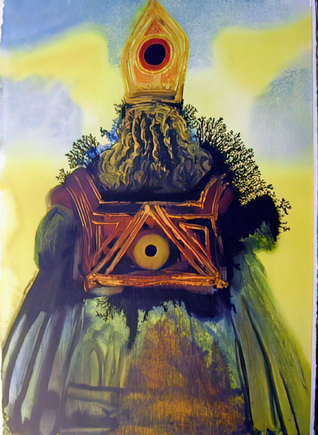 Dali Elephant Print: The Surrealist Symbol in Museum-Quality Art - ARCA FOEDERIS 1967 by Salvador Dali