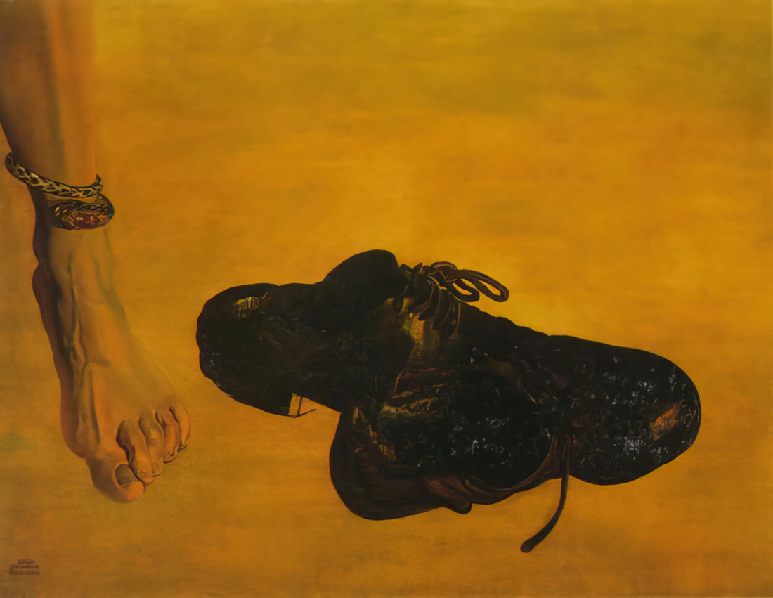 Dali Lincoln Print: Decoding the Surrealist Master's Double Image Illusion - ORIGINAL SIN by Salvador Dali