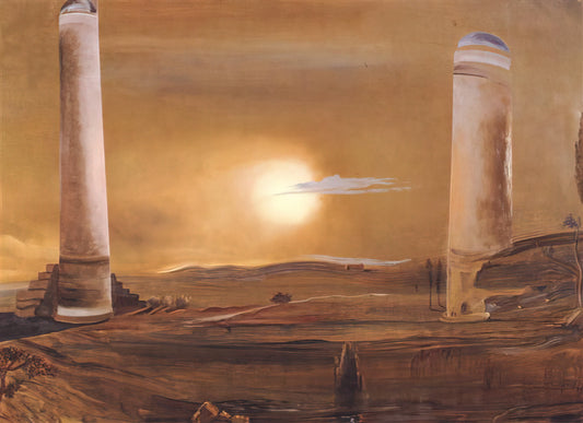 Dali Poster: A Surrealist Icon for Modern Art Collectors and Decorators - THE TOWERS by Salvador Dali