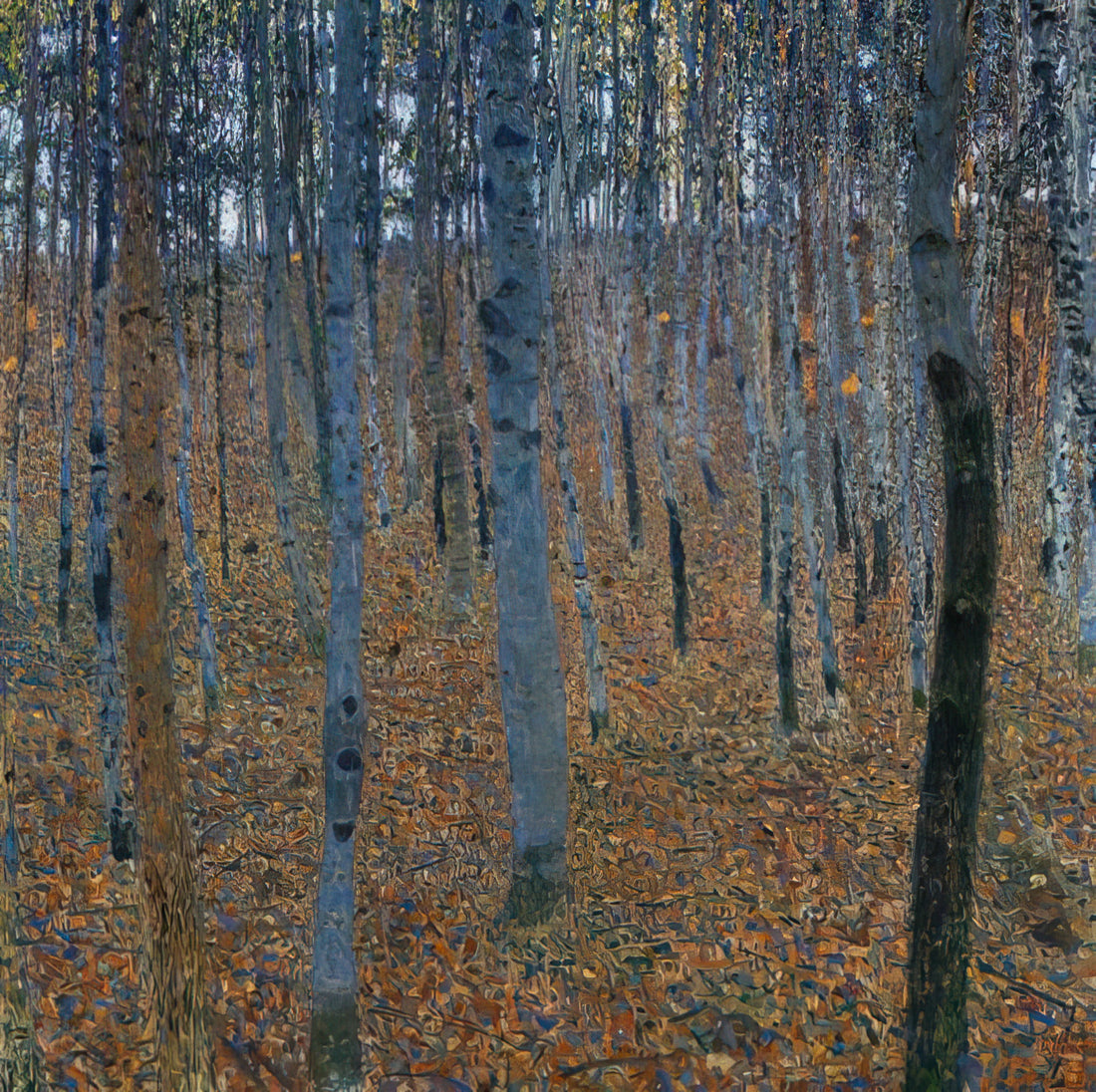 Danae Klimt Poster: A Guide to Gustav Klimt's Golden Masterpiece - BEECH GROVE I by Gustav Klimt