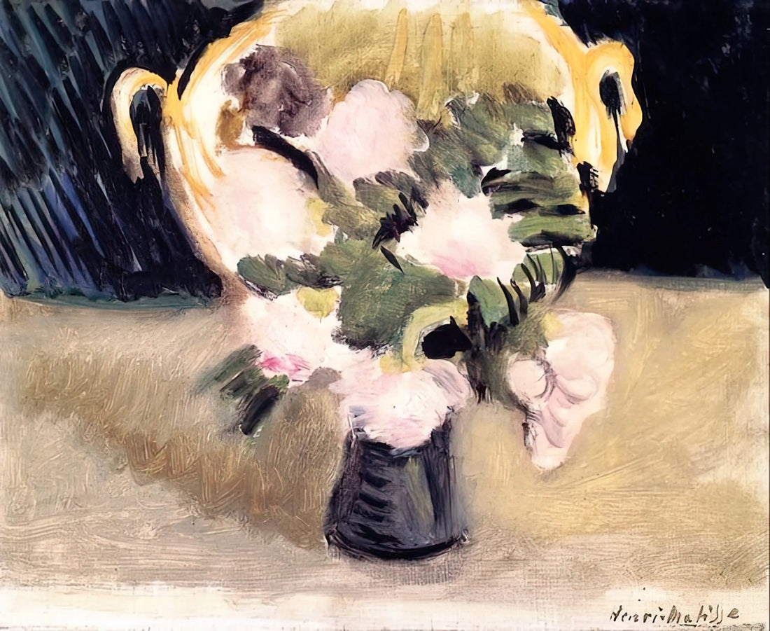 Dance Matisse Print: A Guide to Henri Matisse's Iconic Masterpiece and Its Enduring Legacy - FLOWERS 1919 by Henri Matisse