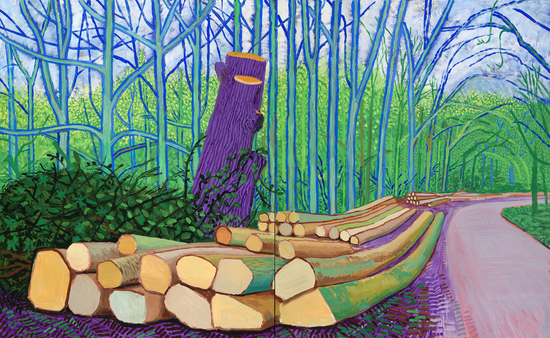 David Hockney Yellow Crocs: The Intersection of Comfort, Color, and Contemporary Art - David Hockney by David Hockney