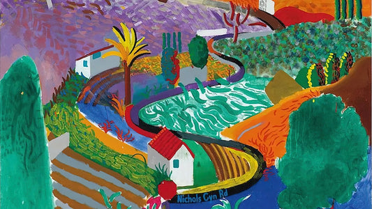 David Hockney and The Guardian: A Legacy of Color and Perspective - David Hockney by David Hockney