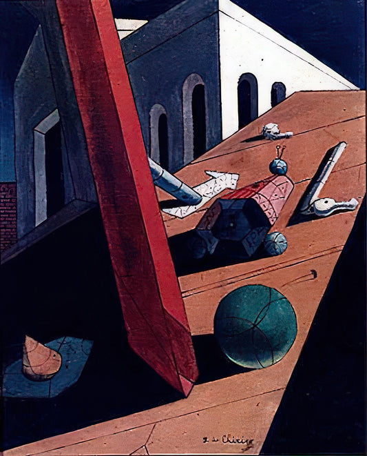 De Chirico Museum: Exploring the Metaphysical World of Giorgio de Chirico - THE EVIL GENIUS OF A KING 1915 by Giorgio de Chirico