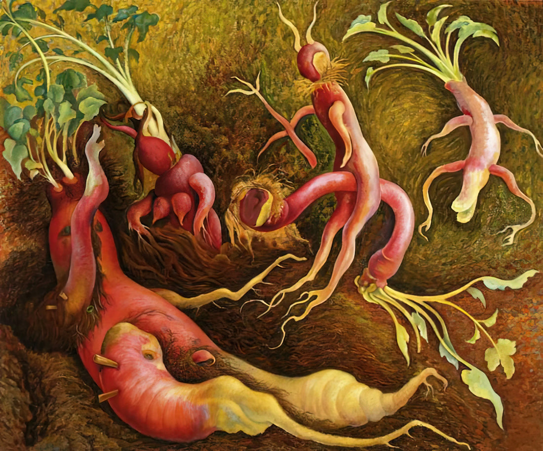 Diego Rivera's Rockefeller Center Painting: The Controversial Masterpiece That Shaped Art History - THE TENPTATIONS OF SAINT ANTONY 1947 by Diego Rivera