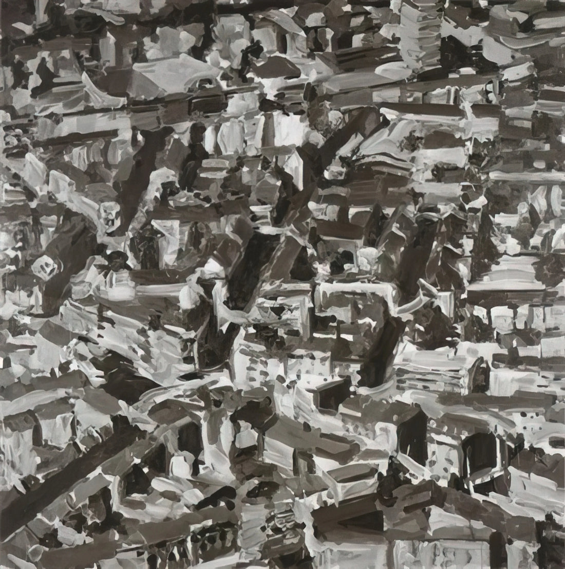 Dietmar Elger: The Indispensable Chronicler of Contemporary Art - TOWNSCAPE D 1968 by Gerhard Richter