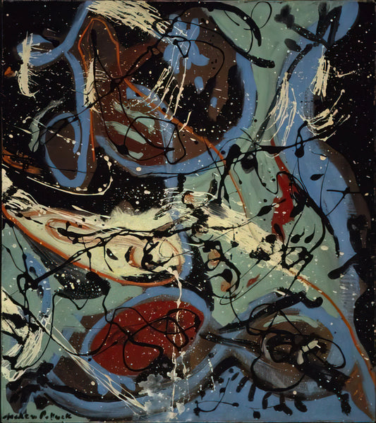 Discovering Jackson Pollock for Sale: A Guide to His Enduring Legacy and Acquiring His Art - COMPOSITION WITH POURING II by Jackson Pollock