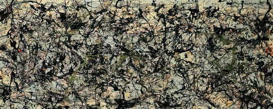 Dripping Action Painting: The Revolutionary Technique That Redefined Modern Art - LUCIFER 1947 by Jackson Pollock