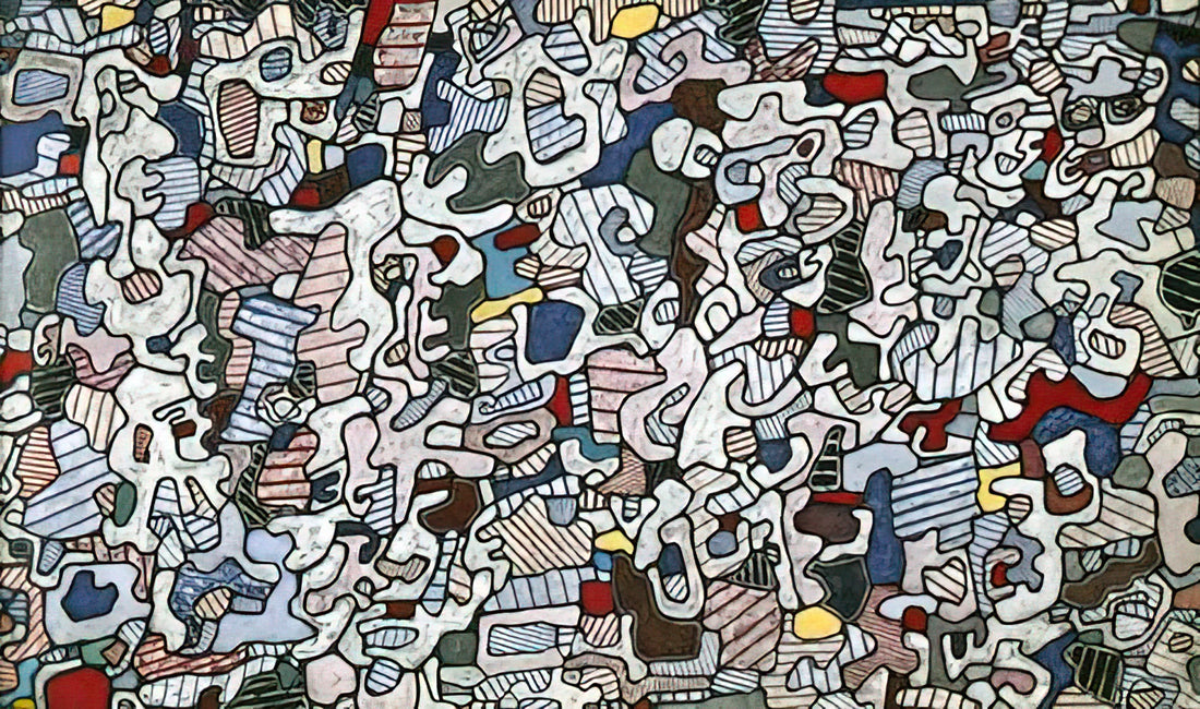 Dubuffet Lithographs: A Guide to the Raw Art Prints of Jean Dubuffet - L HOURLOUPE 1966 by Jean Dubuffet