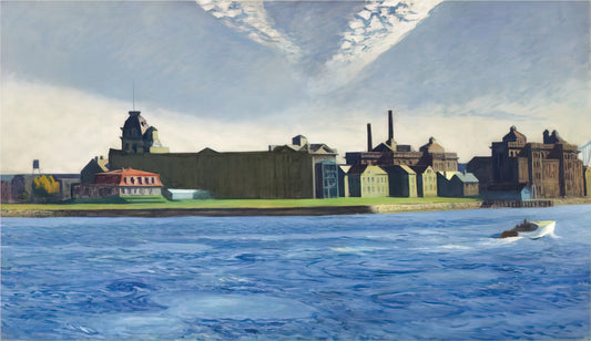 Edward Hopper and Mark Strand: A Poetic Dialogue Between Painting and Verse - Blackwell s Island by Edward Hopper