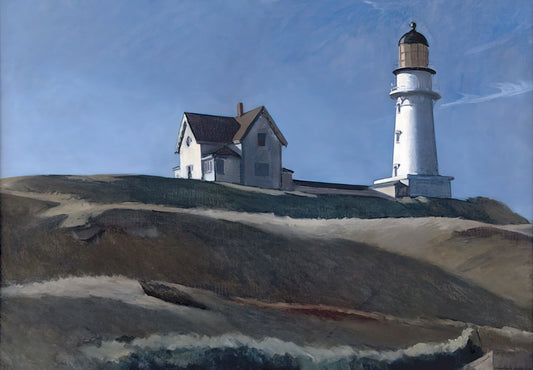 Edward Hopper: The American Painter Who Captured Modern Solitude - Lighthouse HIll by Edward Hopper