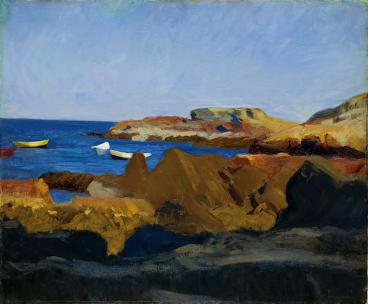 Edward Hopper's Nighthawks for Sale: A Collector's Guide to the Iconic American Masterpiece - Cove at Ogunquit by Edward Hopper