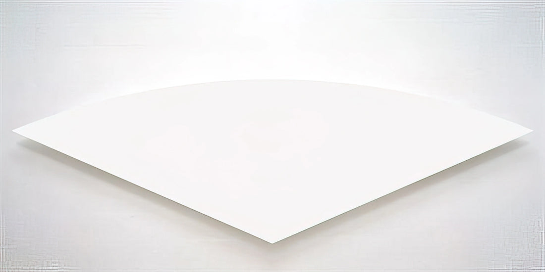 Ellsworth Kelly Canvas: The Essence of Color, Form, and Minimalist Mastery - White Curve by Ellsworth Kelly