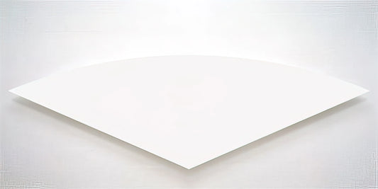 Ellsworth Kelly Derrière Le Miroir: The Artist's Transformative Print Series - White Curve by Ellsworth Kelly