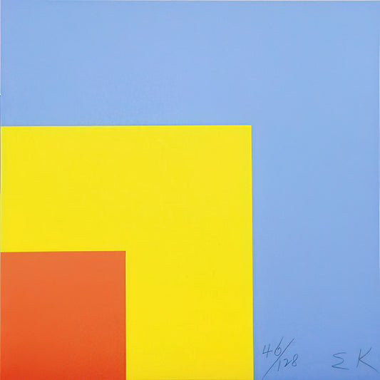 Ellsworth Kelly Drawing: The Essential Guide to His Minimalist Mastery - Red Yellow Blue by Ellsworth Kelly