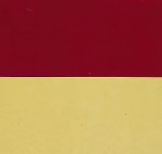 Ellsworth Kelly Framed Art Print: A Curator's Guide to Minimalist Mastery - Red and Yellow by Ellsworth Kelly