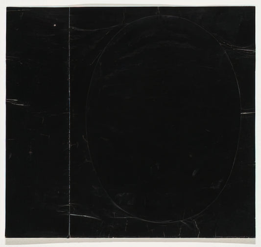 Ellsworth Kelly Framed Prints: A Collector's Guide to Minimalist Masterpieces - Black on Black by Ellsworth Kelly
