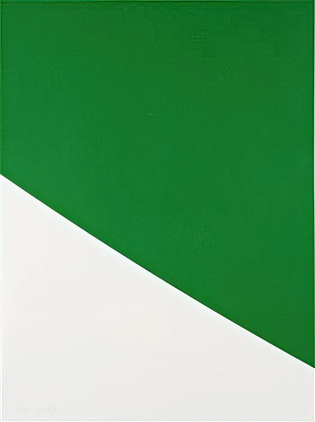 Ellsworth Kelly at MoMA: A Master of Color, Form, and American Abstraction - Green Curve by Ellsworth Kelly